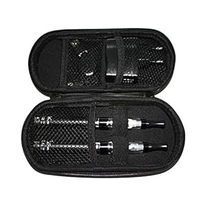 TTZIG E-Zigarette 2er Set Proset 650mAh mit Tasche (schwarz)