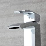 Milano Wick Modern Mono Basin Mixer Tap Chrome Solid Brass Ceramic Disc view 3
