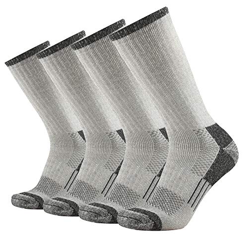 GKX Men's Merino Wool Moisture Wicking Outdoor Hiking Heavy Duty Work