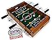 Matty's Toy Stop Deluxe Wooden Mini Table Top Foosball Game with 4 Soccer Balls