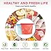 8 Pack Reusable Silicone Food Storage Bags,Wolife Airtight Seal Food Menstrual Cups/Food Grade/Versatile Preservation Bag Container for Vegetable,Liquid,Snack,Meat,Lunch,Fruit(4-Medium,4-Large)