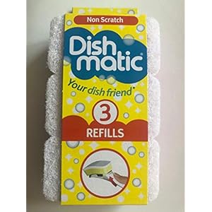 Dishmatic Navulverpakkingen, krast niet, 3 per verpakking.