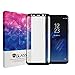 Stouch 3D Full Cover Tempered Glass Screen Protector for Samsung Galaxy S8 plus - Black (Galaxy S8 Plus)