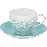 English Ladies Co. Disney Princess Color Story Teacup and Saucer : Jasmine from Aladdin