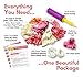 Balloon Arch Kit Balloon Garland Kit Premium | Rose Gold Peach White & Confetti Balloons + Inflator Pump 16ft Decorating Strip Tape & Glue Dots | For Wedding, First Birthday Party & Girl Baby Shower