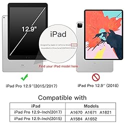 JETech Case for iPad Pro 12.9 Inch