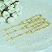 24 Pcs Mini Rosaries Gold Color Baptism with Gold Plated Accent Color - Communion Favors - Recuerditos Para Bautizo - Christening - Decenarios