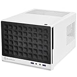 SilverStone Technology Mini-DTX, Mini-ITX Small Form Factor Computer Case SG13WB Black/White