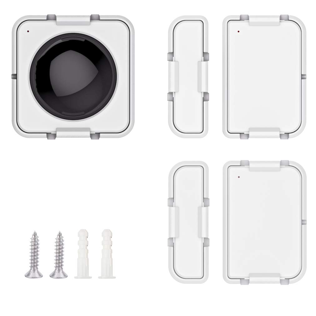 Wyze Sensor Mounting Bracket,Semi-Permanent Mount Solution for Wyze Sense Starter Kit,Qunions Specific Holder for Wyze Motion Sensor and Contact Sensors, Sensors are Not Included (2-Pack)