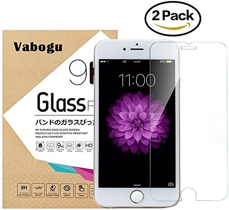 iPhone 6S Screen Protector,2-Pack Vabogu HD Premium [Tempered Glass] for iPhone 6S/6 4.7 Inch