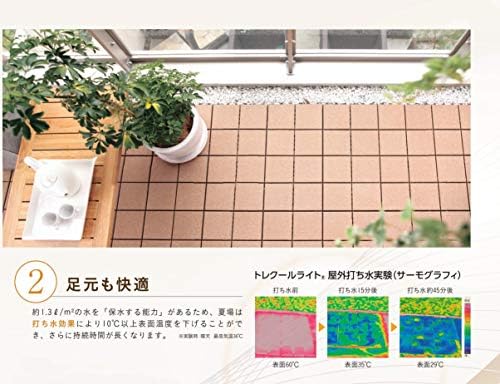 超お買い得高評価 のamtecsトレクールライトジョイント式セラミックタイルlg ライトグレー1箱 10枚入り 最高級のスーパー在庫の