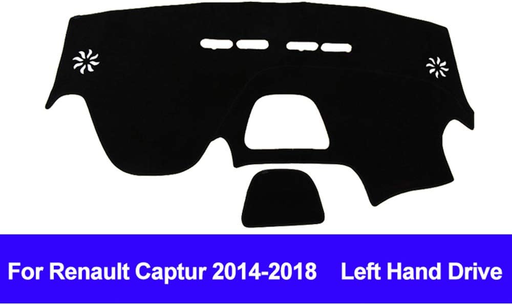 AUCD Car Dashboard Cover for Renault Captur 2014 2015 2016 2017 Dash Mat Dash Pad Sun Shade DashMat Dash Board Cover Carpet