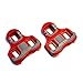 PowerTap P1 Bicycle Pedal Replacement Cleats (Red, 6 Degrees)thumb 1