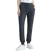 Weintee Women's Cotton Jersey Pocket Joggers