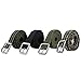 Stylrtop Tactical Waist Belt Survival Woven Belt For Camping, Hunting, Hiking, and Other Outdoor Activities(Can be Unraveled into a 28 Meters Parachute Cord,Pulling Force:550lbs (BLACK CAMOUFLAGE)