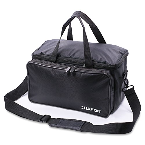 CHAFON Foldable Tool Bag for Portable Generator and Outdoor Camping, Traveling-Black