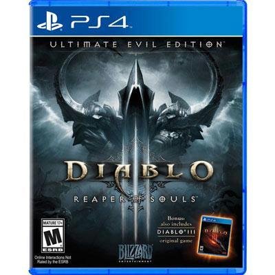 Diablo 3 Ps-4 Uk Ultimate Evil Ed. Inkl Reaper Of Souls + Infern. Schulterp [Import Allemand]
