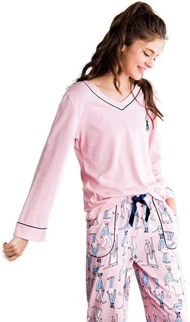 Women's Pajamas Spring Autumn Cuddly Unique Pattern Homewear Cartoon