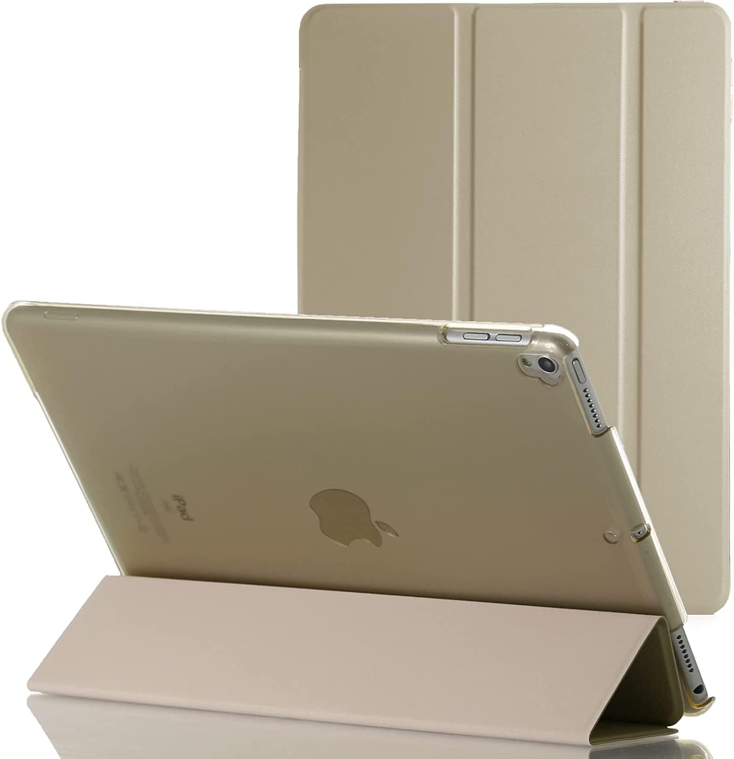 Smart Magnetic Case For New Apple iPad 10.2" (9th Generation 2021) (8th Generation 2020), (7th Generation 2019) Ultra Slim Magnetic Cover (Gold)