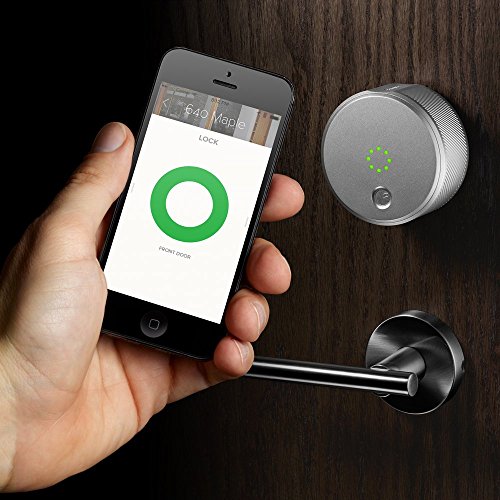 1st Generation August Smart Lock - Silver (Certified Refurbished) - Thumbnail 2