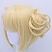 Xingwang Queen Women Gilrs' Lonita Party Wigs Anime Yellow Blonde Cosplay Wig with Bun free Cap