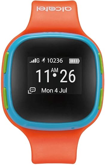 KIDSWATCH ORANGE BLUE ACCS 2G GPS LOCATOR IPS 65 IN: Amazon ...