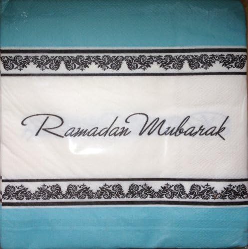 Ramadan Lantern Dinner Napkin (Pack of 20) by Lantern Napkin
