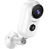 Wireless Rechargeable Battery Powered WiFi Camera, Home Security Camera, Night Vision, Indoor/Outdoor, 1080P Video with Motio