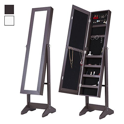 Cloud Mountain Mirrored Jewelry Free Standing Jewelry