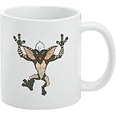 Gremlins Stripe Ceramic Coffee Mug, Novelty Gift Mugs for Coffee, Tea and Hot Drinks, 11oz, White