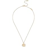 COACH Signature C Lucite Pendant Necklace