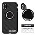 Ztylus Designer Revolver M Series Camera Kit: 6 in 1 Lens + iPhone Xs MAX Case, Smartphone Lens Kit Accessory- 2X Telephoto Lens, Macro/Super Macro Lens, Fisheye/Wide Angle Lens (Black Carbon Fiber)