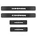 SENYAZON Compass Decal Sticker Carbon Fibre Vinyl Reflective Car Door Sill Decoration Scuff Plate for Jeep Compass (White)