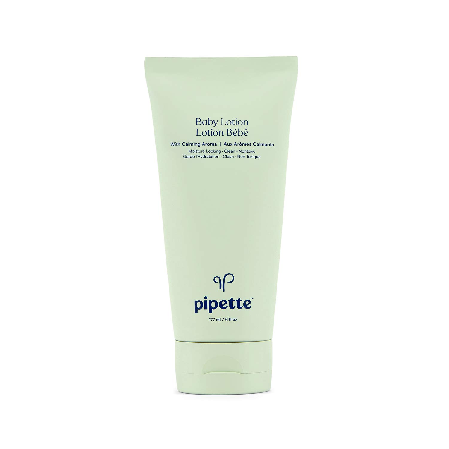 Pipette Baby Lotion with Renewable Plant-Derived Squalane (Calming, 6-Fluid-Ounce) : Baby