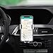 Wireless Car Charger, Steanum QI Gravity Car Mount Air Vent Phone Holder, Fast Charge for Samsung Galaxy S9/S9+/S8/S7, Standard Charge for iPhone Xs/MAX/XR, iPhone X, 8/8 Plus and Qi Enabled Devices