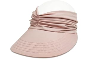 ZYAWP Sun Hat Women Sun Beach Visor Cap UV Protection with Wide Brim for Sports Beach Golf Hiking