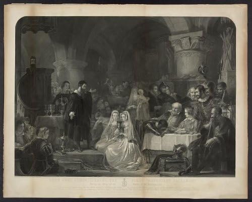 Photographs - INFINITE PHOTOGRAPHS Photo: John Knox administering First Protestant Sacrament,Scottish Clergyman,Writer