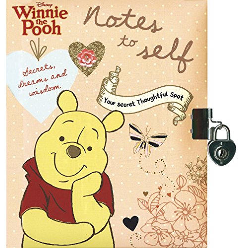 Disney Winnie The Pooh Notes To Self (Lock & Key)