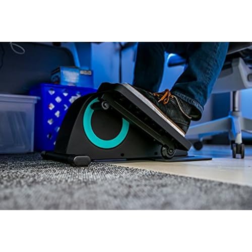 Cubii Jr: Desk Elliptical w/ Built In Display Monitor, Easy Assembly, Quiet & Compact, Adjustable Resistance Sports & Outdoors, Sports & Fitness, Exercise & Fitness, Cardio Training, Elliptical Trainers