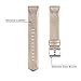 POY Replacement Bands Compatible for Fitbit Charge 2, Genuine Leather Wristbands