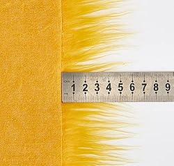 Shaggy Plush Faux Fur Fabric Precut Strips Fluffy