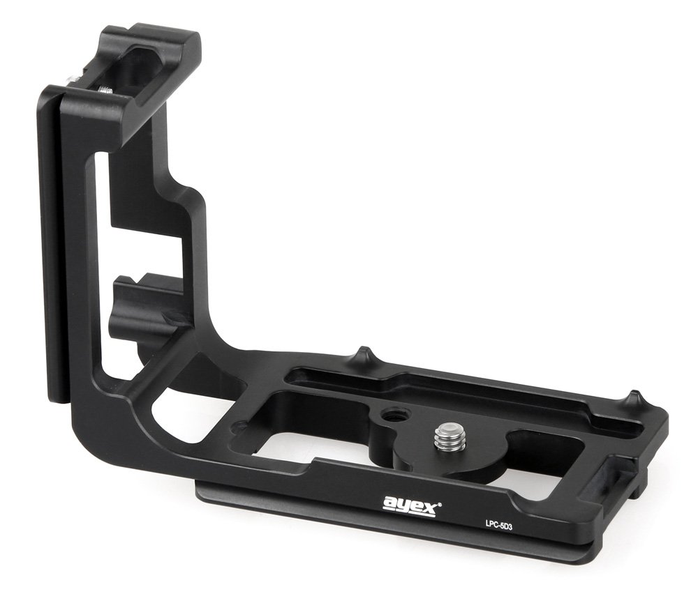 ayex LPC 5D3 Quick Release Plate Camera Holder for Canon EOS 5D Mark III Arca Swiss Standard