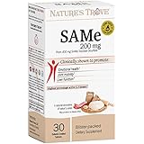 SAM-e 200mg Daily Supplement - Promotes Positive Mood And Joint Comfort - 30 Enteric Coated Caplets - Cold Form Blister Packed - by Nature’s Trove
