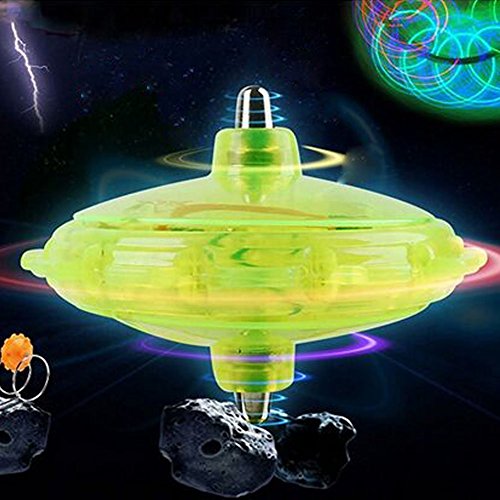 Riroad Fun Gyro Wheel Handheld Lightup Rail Twirler