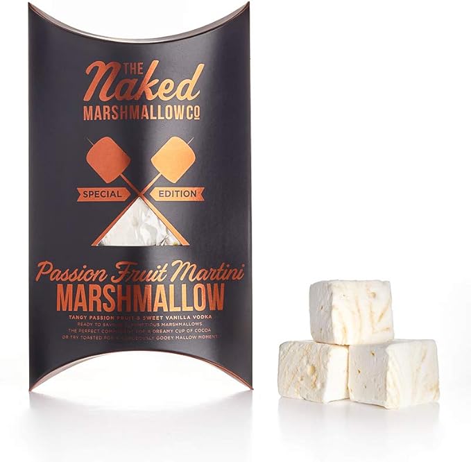 The Naked Marshmallow Co. Gourmet Marshmallows 100g Passion Fruit
