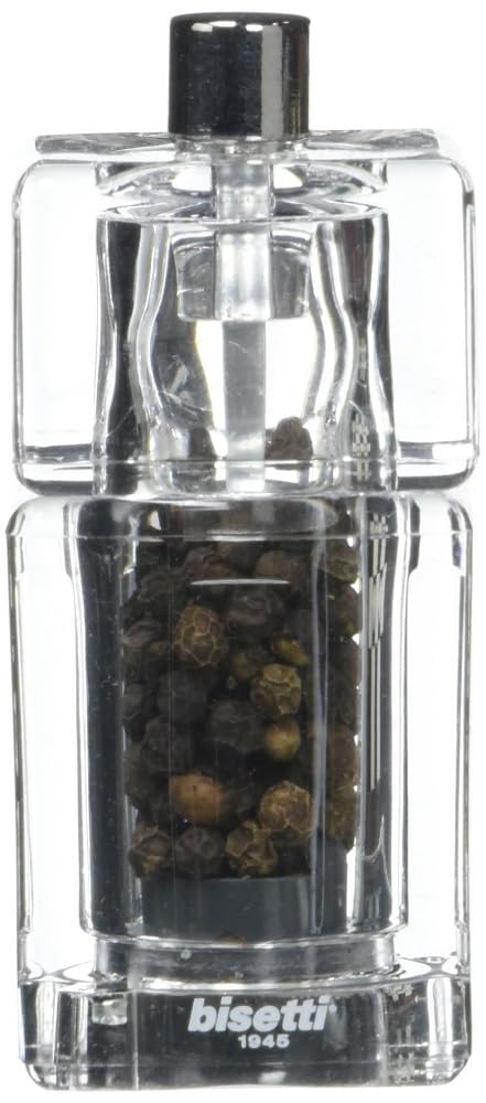 Bisetti Art. Code-08396 Como Acrylic Pepper Mill