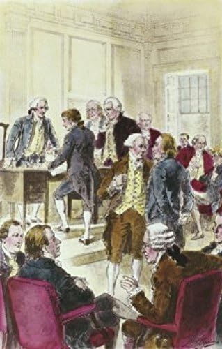 Amazon Co Jp ヘンリーアレクサンダーオグデン 独立宣言への署名1776年7月4日ヘンリーアレクサンダーオグデン 1856 1936アメリカ人 ポスター印刷 60 96 X 91 44 Cm Generic