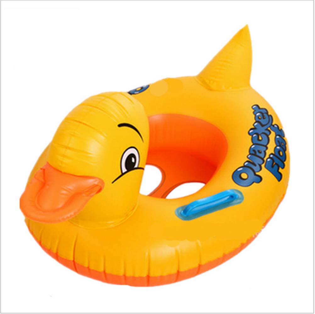 Fdgt Bague De Natation En Pvc Respectueux De L Environnement Avec Poignee Petit Canard Jaune Siege Bebe Bebe Enfants Natation Bateau Bouee De Sauvetage Bague De Natation Jeux Et Jouets Anneaux De Natation