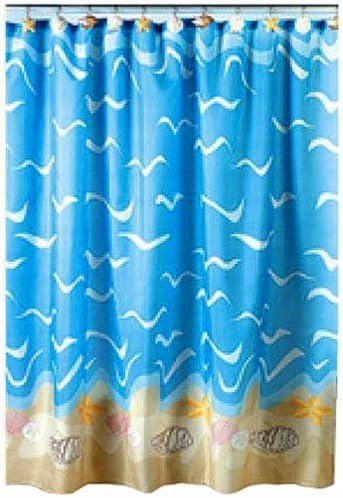 Amazon Com Seashell Sea Shell Beach Shower Curtain Bathroom Decor
