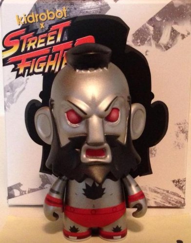 2013 Exclusive San Diego Comic-Con Kidrobot x Street Fighter Mecha Zangief Figure